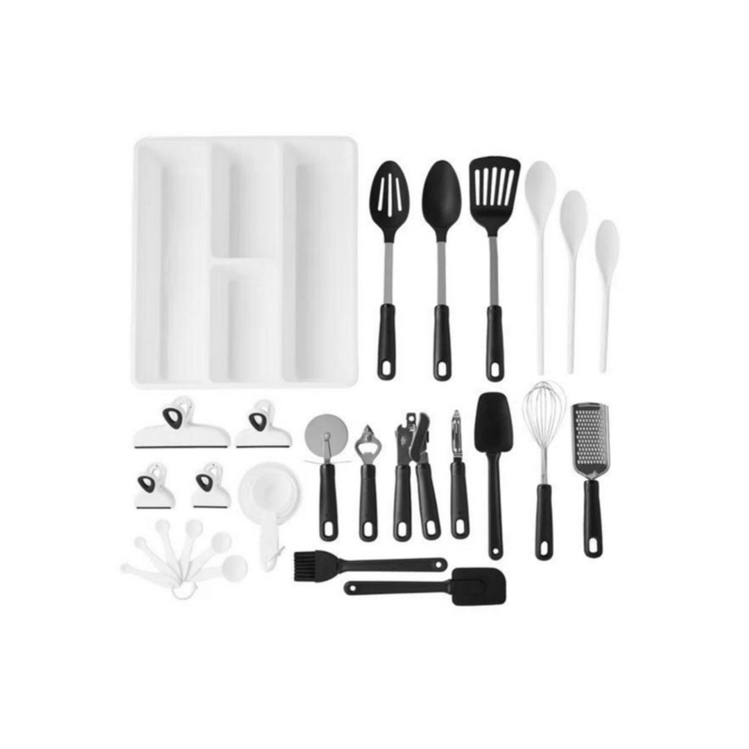 30Piece Kitchen Gadget Set with Cooking Utensils simplexdeals