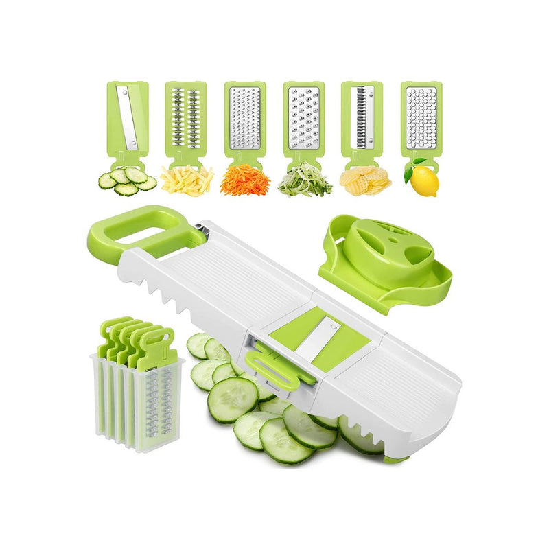 6 in 1 Vegetable Multi Blade Removable Slicer