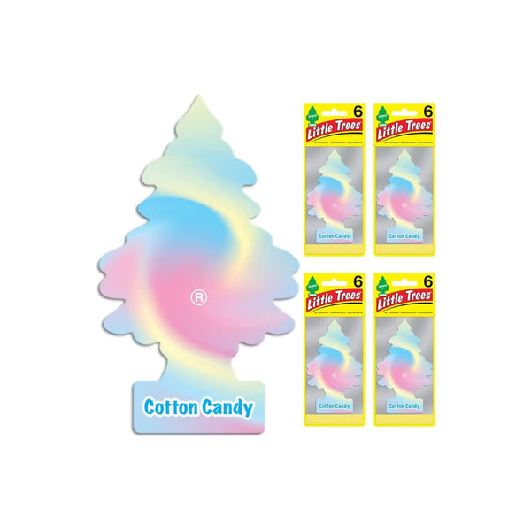 4-Packs Of 6-Count LITTLE TREES Car Air Fresheners