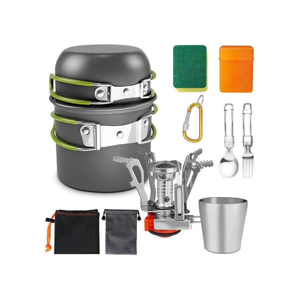 Camping Cooking Pots and Pans Set