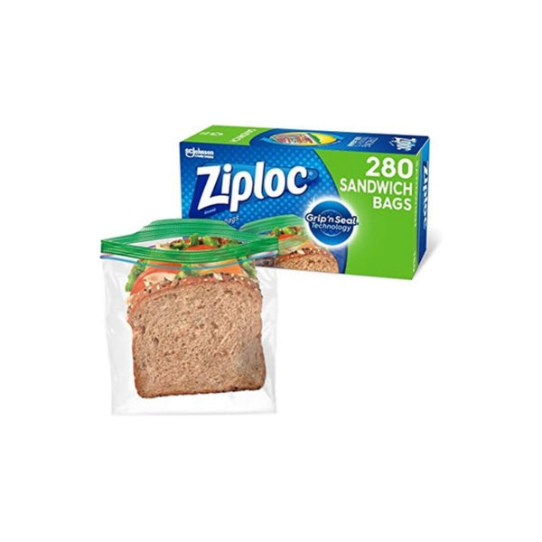 Get 3 Packs Of Ziploc Sandwich and Snack Bags for On the Go Freshness