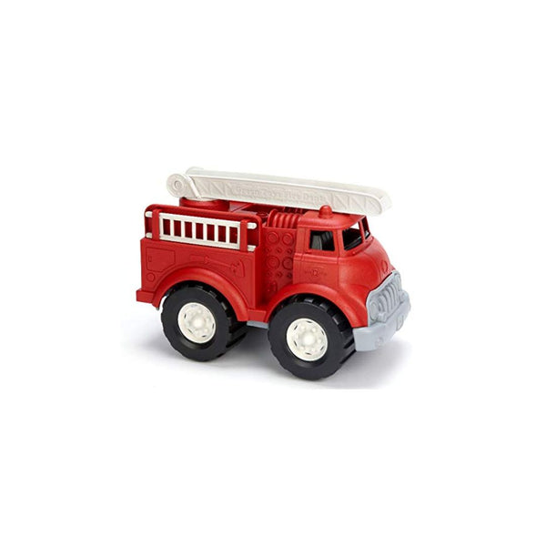 Green Toys Fire Truck and Car Carrier On Sale