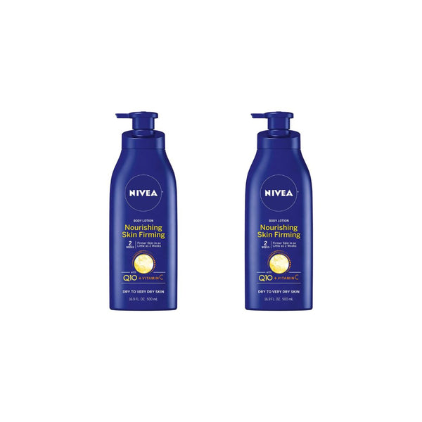 2 Bottles of NIVEA Nourishing Skin Firming Body Lotion