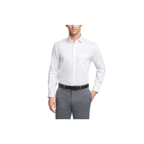 Van Heusen Men’s Dress Slim Fit Ultra Wrinkle Free Flex Collar Shirt