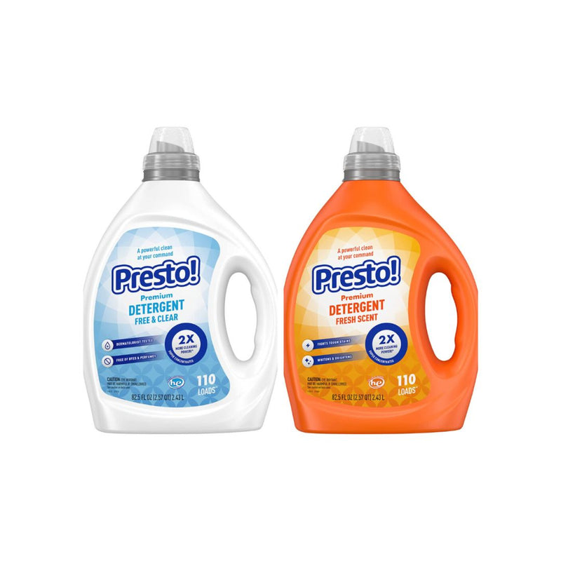 Presto! Concentrated Liquid Laundry Detergent (82.5 Fl Oz) simplexdeals