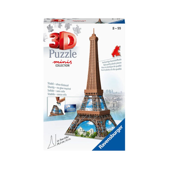 Ravensburger Mini Eiffel Tower 54 Piece 3D Puzzle