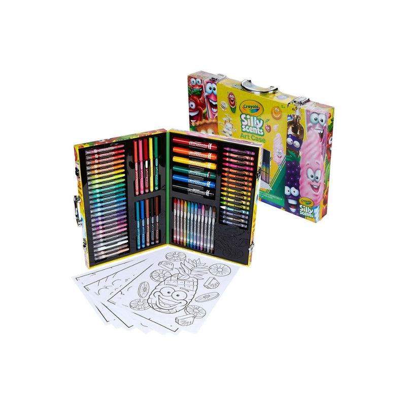 Crayola Silly Scents Inspiration Art Case (80+ Art Supplies)