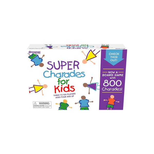 Pressman Super Charades for Kids Board Game