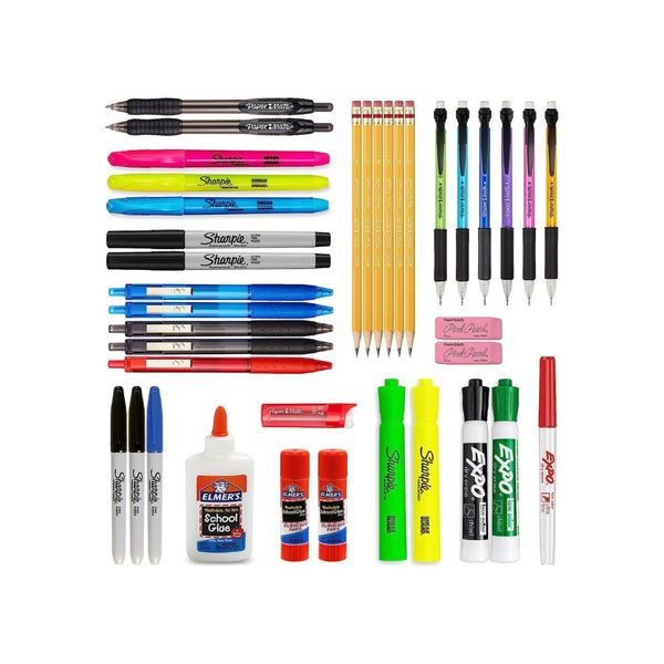 38-Piece School Supplies Variety Pack