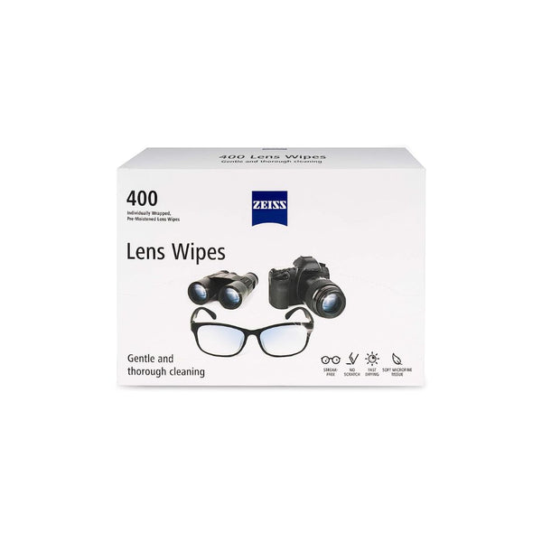 400-Count ZEISS Pre-Moistened Lens Cleaning Wipes,