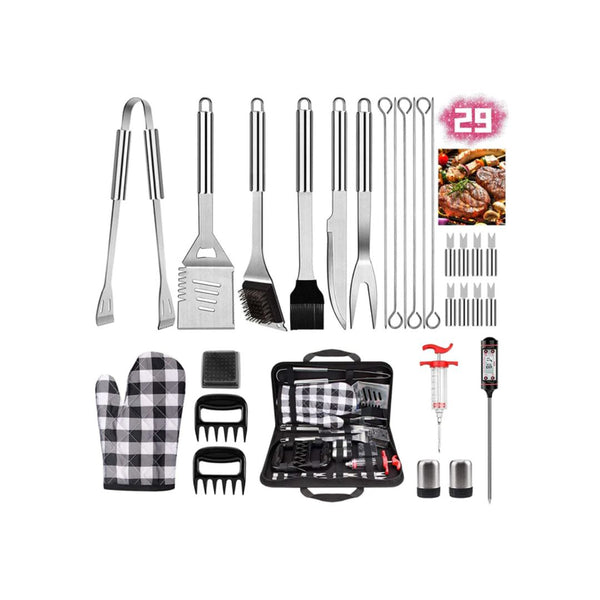 29 Piece Heavy Duty Grilling Accessories Kit