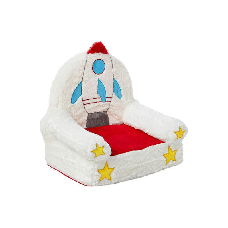 Amazon Basics Children’s Plush Chair, Rocket