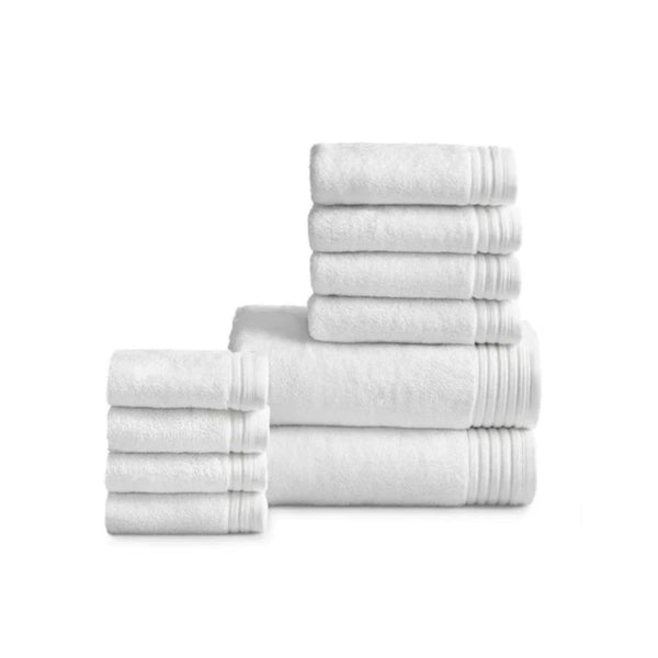 10 Piece Hotel Style Egyptian Cotton Towels