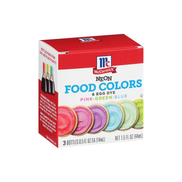 McCormick Neon Assorted Food Colors & Egg Dye