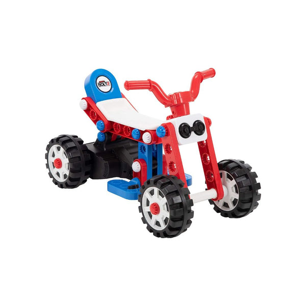 Huffy Kids Electric 6V Ride On Boltz Quad, Red & Blue, Large