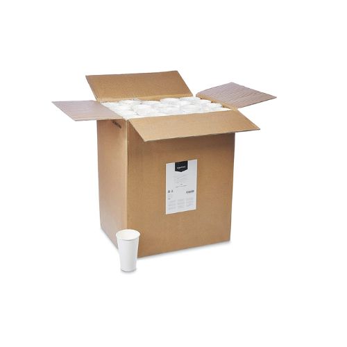 500 Pack Of Amazon Basics 16oz Paper Hot Cups Via Amazon