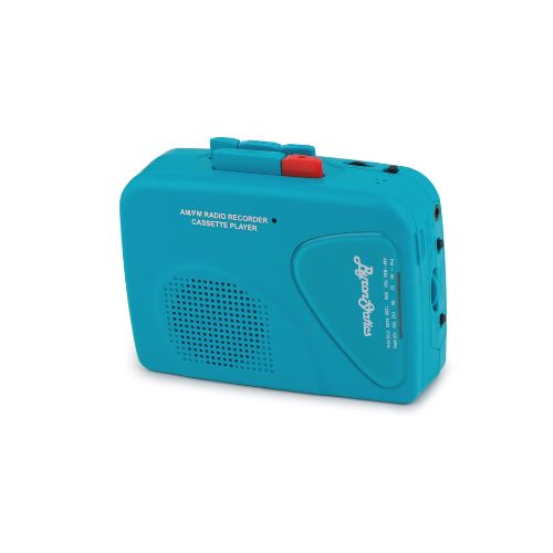 ByronStatics Portable Cassette Players Recorders FM AM Radio Walkman Tape Player Via Amazon
