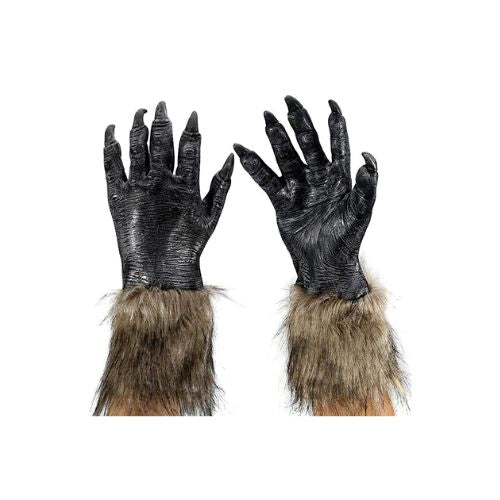 Wolf Latex Horrific Costume Accessory Gloves