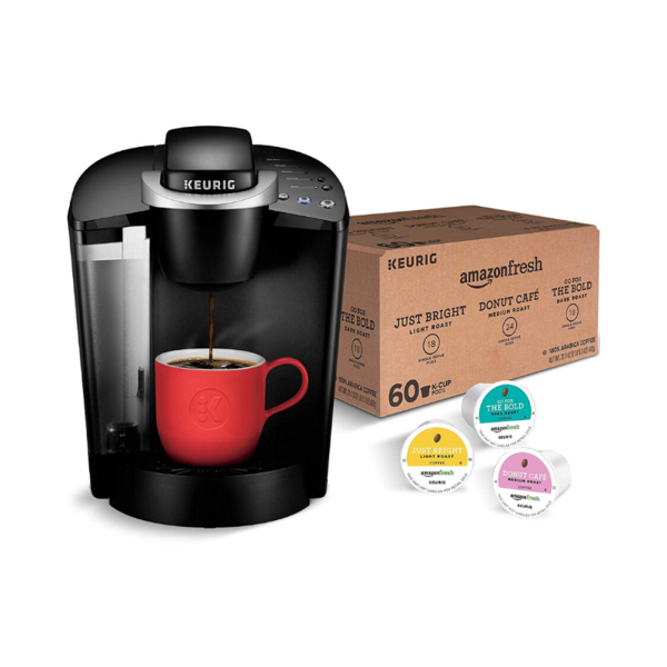 Keurig K-Classic Coffee Maker, Single Serve K-Cup Pod Coffee Brewer Via Amazon