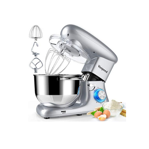 6-Speed Tilt-Head Electric Kitchen Mixer with 6Qt Stainless Steel Bowl
Via Amazon