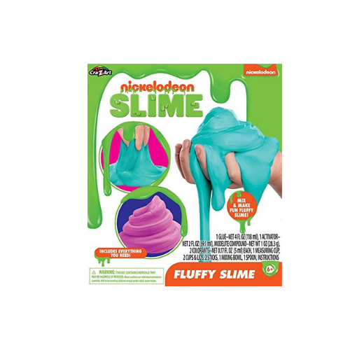 Nickelodeon Slime Super Fluff Craze Premade Slime Set
Via Amazon