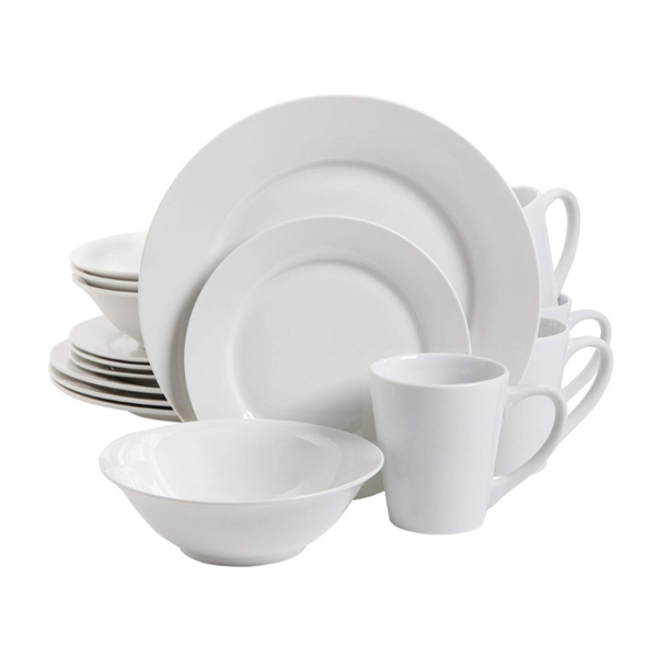 Gibson Home Noble Court 16 Piece Dinnerware Set Via Walmart