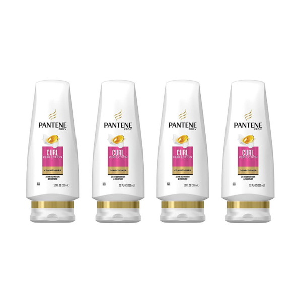 4 Bottles Of Pantene Pro-V Curl Perfection Conditioner via Amazon