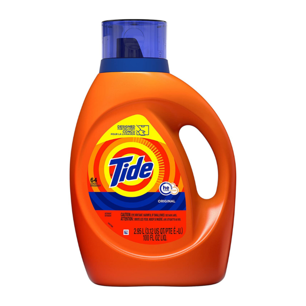 3 Bottles Of Tide Laundry Detergent Via Amazon