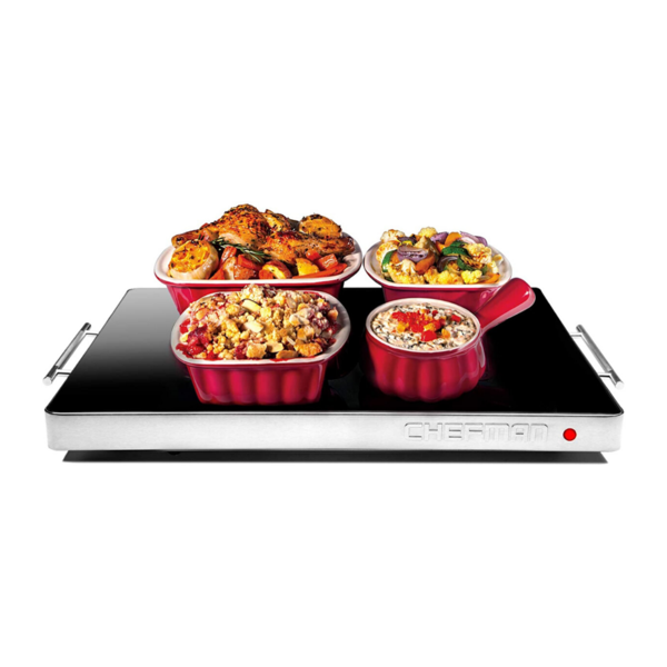 Chefman Electric Warming Tray with Adjustable Temperature Control Via Amazon