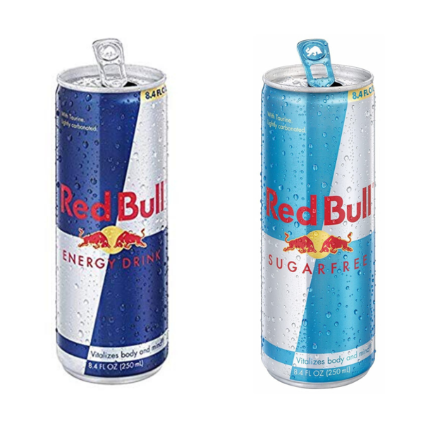 24 Cans Of Red Bull Via Amazon