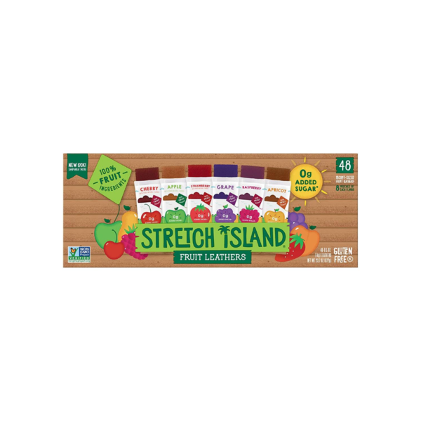 48 Stretch Island Fruit Leather Snacks Variety Pack Via Amazon