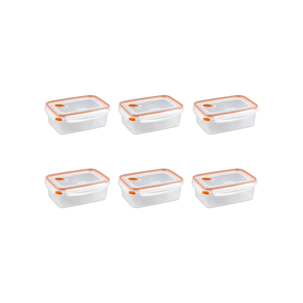6 Pack Sterilite Ultra Seal 8.3 Cup Food Storage Containers Via Amazon
