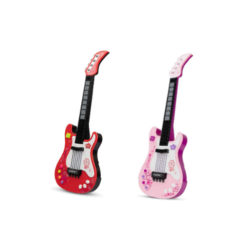 Kids Electric Guitar Toys with Vibrant Sounds Via Amazon