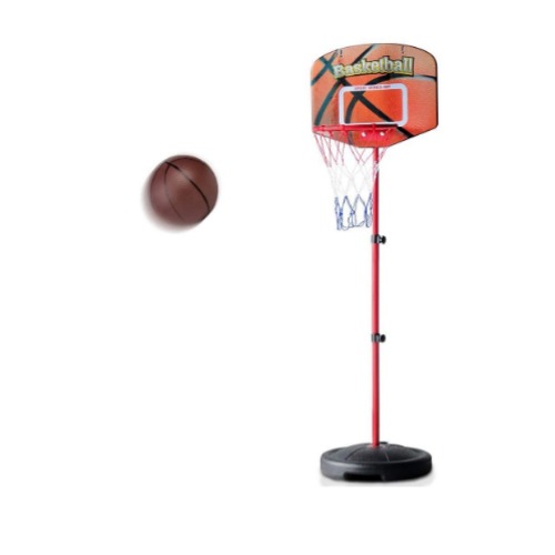 Kids Basketball Hoop Stand Set Via Amazon