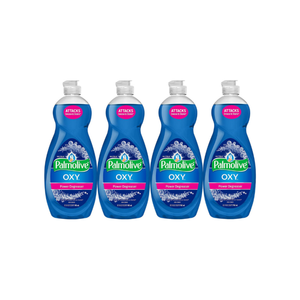 4-Pack 32.5-Oz Palmolive Ultra Dish Soap (Oxy Power Degreaser) Via Amazon