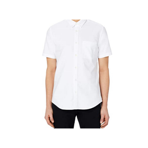 Amazon Brand - Meraki Standard Men's Oxford Casual Short Sleeve Shirt Via Amazon