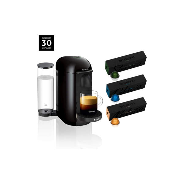 Nespresso Breville VertuoPlus Coffee And Espresso Maker And 30 Capsules Via Amazon