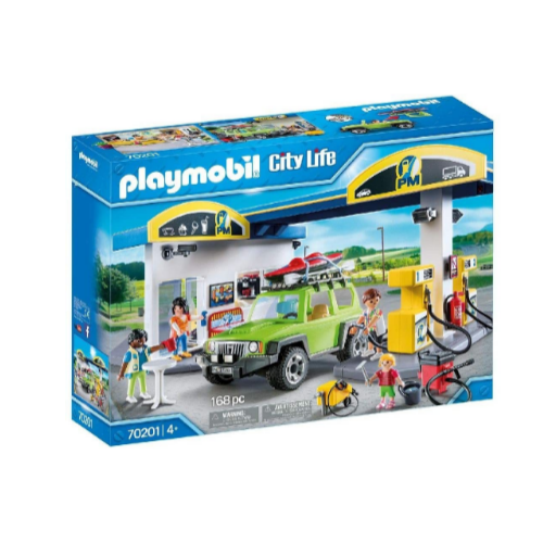 Playmobil Gas Station Via Amazon