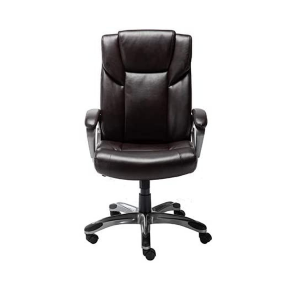 AmazonBasics Leather-Padded Office Chairs On Sale