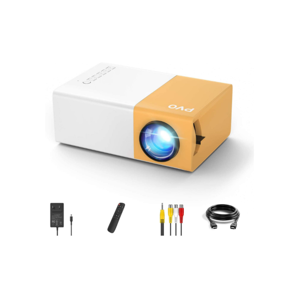 Portable Projector and Remote Via Amazon