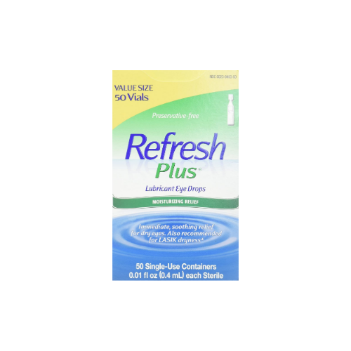 Refresh Plus Lubricant Eye Drops (50-Pack) Via Amazon