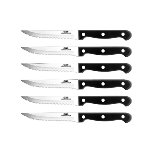 6 Piece Steak Knife Set Via Amazon