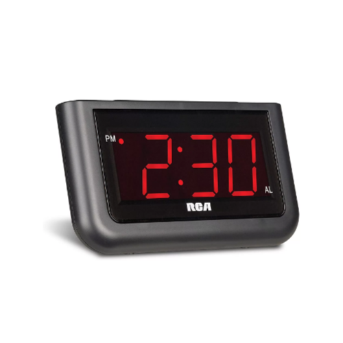 RCA Digital Alarm Clock - Large 1.4" LED Display Via Amazon