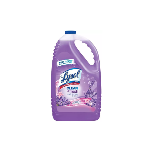 4 Pack Lysol Clean & Fresh Multi-Surface Cleaner, Lavender Orchid Via Amazon