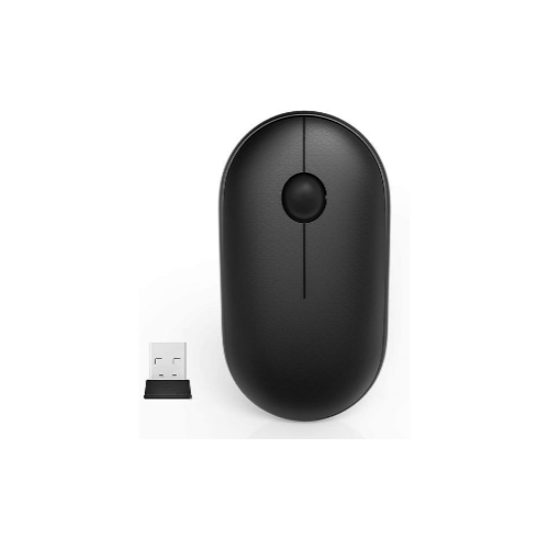 Silent Click Triple Mode Mouse (Dual Bluetooth+USB) Via Amazon