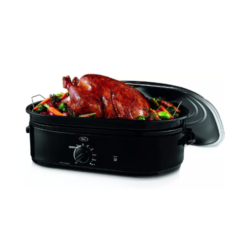 Oster Roaster Oven with Self-Basting Lid, 18 Quart Via Amazon