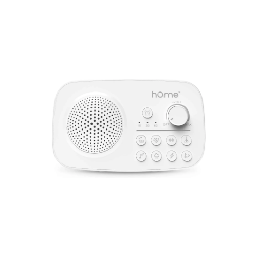 White Noise Sound Machine with 8 Soothing Sounds Via Amazon