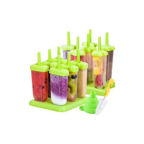 2Pack Popsicle Molds with Funnel and Cleaning Brush Via Amazon