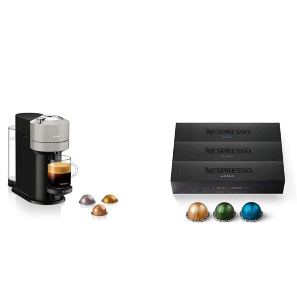 Nespresso Coffee Machine With 30 Capsules Via Amazon