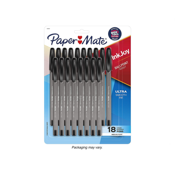 18 Paper Mate InkJoy Ballpoint Pens via Amazon